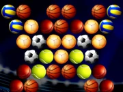 Bubble Shooter Golden Football Online Boys Games on NaptechGames.com
