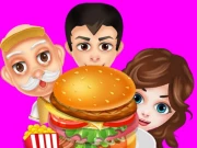 Buger Cooking Food Shop Online 3D Games on NaptechGames.com