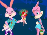 Bunny Love DressUp Online Girls Games on NaptechGames.com