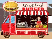 Burger Trucks Jigsaw Online Puzzle Games on NaptechGames.com
