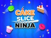 Cake Slice Ninja Online Hypercasual Games on NaptechGames.com