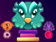 Candy And Monsters Online Puzzle Games on NaptechGames.com