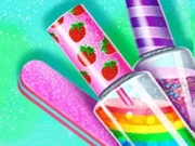Candy Nail Art Fashion Salon Online Girls Games on NaptechGames.com