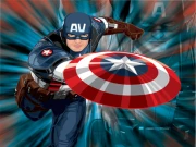 Captain America Disc Online Hypercasual Games on NaptechGames.com