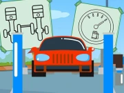 Car Parts Coloring Book Online Puzzle Games on NaptechGames.com