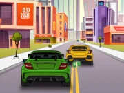 Car Traffic 2D Online Racing Games on NaptechGames.com