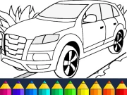 Cars Coloring Game Online Girls Games on NaptechGames.com