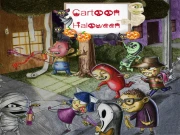 Cartoon Halloween Slide Puzzle Online Puzzle Games on NaptechGames.com