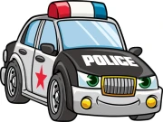 Cartoon Police Cars Puzzle Online Puzzle Games on NaptechGames.com