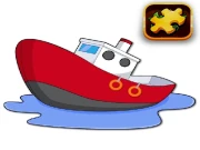 Cartoon Ship Puzzle Online Puzzle Games on NaptechGames.com
