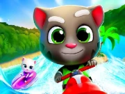 Cartoon Talking Tom Jigsaw Puzzle Online Puzzle Games on NaptechGames.com