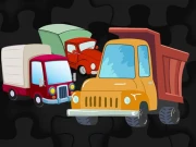 Cartoon Truck Jigsaw Online Puzzle Games on NaptechGames.com