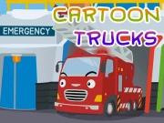 Cartoon Trucks Jigsaw Online Puzzle Games on NaptechGames.com
