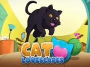 Cat Lovescapes Online puzzles Games on NaptechGames.com