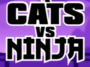 Cats Vs Ninja Online Arcade Games on NaptechGames.com