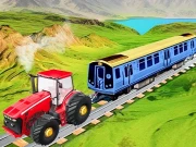 Chain Tractor Train Towing Game 3D Online Adventure Games on NaptechGames.com