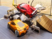 Chained Car Stunts Race Mega Ramp GT Racing Online Racing & Driving Games on NaptechGames.com