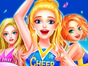 Cheerleader Magazine Dress Up Online Hypercasual Games on NaptechGames.com