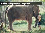 Child Elephant Jigsaw Online Puzzle Games on NaptechGames.com