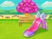 Childrens Park Garden Cleaning Online Girls Games on NaptechGames.com