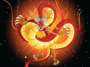 Chinese Dragons Coloring Online Puzzle Games on NaptechGames.com