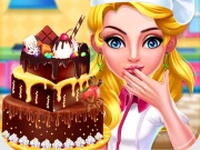Chocolate Cake Party Online Girls Games on NaptechGames.com