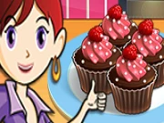 Chocolate Cupcakes: Sara's Cooking Class Online Cooking Games on NaptechGames.com