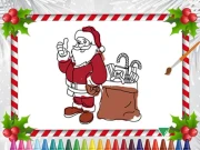 Christmas Coloring Book Online Puzzle Games on NaptechGames.com