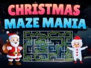 Christmas Maze Mania Online Puzzle Games on NaptechGames.com