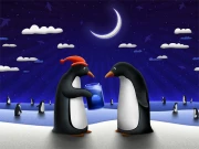 Christmas Penguin Slide Online Puzzle Games on NaptechGames.com