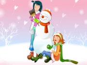 Christmas Romance Slide Online Puzzle Games on NaptechGames.com