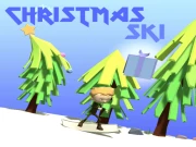 Christmas Ski Online Agility Games on NaptechGames.com