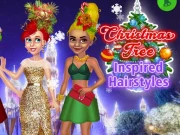 Christmas Tree Inspired Hairstyles Online Dress-up Games on NaptechGames.com