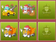 Christmas Trucks Memory Online Puzzle Games on NaptechGames.com