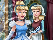 Cinderella Princess Transform Online Dress-up Games on NaptechGames.com
