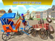 City Cycle Rickshaw Simulator 2020 Online Simulation Games on NaptechGames.com