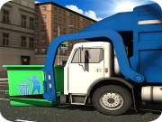 City Garbage Truck Simulator Game Online Arcade Games on NaptechGames.com
