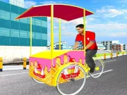  City Ice Cream Man Free Delivery Simulator Game 3 Online Adventure Games on NaptechGames.com
