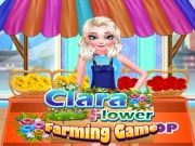 Clara Flower Farming Game Online Dress-up Games on NaptechGames.com