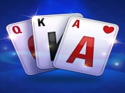 Classic Solitaire Blue Online Cards Games on NaptechGames.com