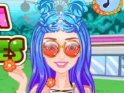 Coachella Hairstyles Online HTML5 Games on NaptechGames.com