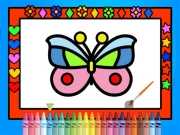 Color and Decorate Butterflies Online Girls Games on NaptechGames.com