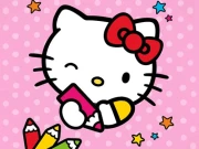Color By Number With Hello Kitty Online Girls Games on NaptechGames.com