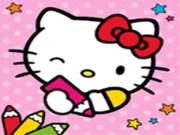Color & Paint By Number With Hello Kitty Online Girls Games on NaptechGames.com