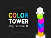 Color Tower 2 - Drop The Box 3D Online arcade Games on NaptechGames.com