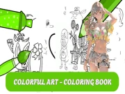 Colorful Art - Coloring Book Online arcade Games on NaptechGames.com