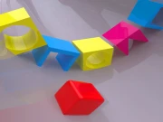 Colorful Shape Tunnel Online Casual Games on NaptechGames.com