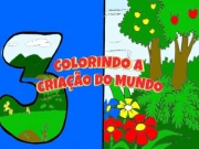 Colorindo a Criaçao do Mundo Online junior Games on NaptechGames.com