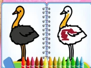 Coloring Birds Game Online HTML5 Games on NaptechGames.com