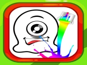 Coloring Book: Alien Family Online Girls Games on NaptechGames.com